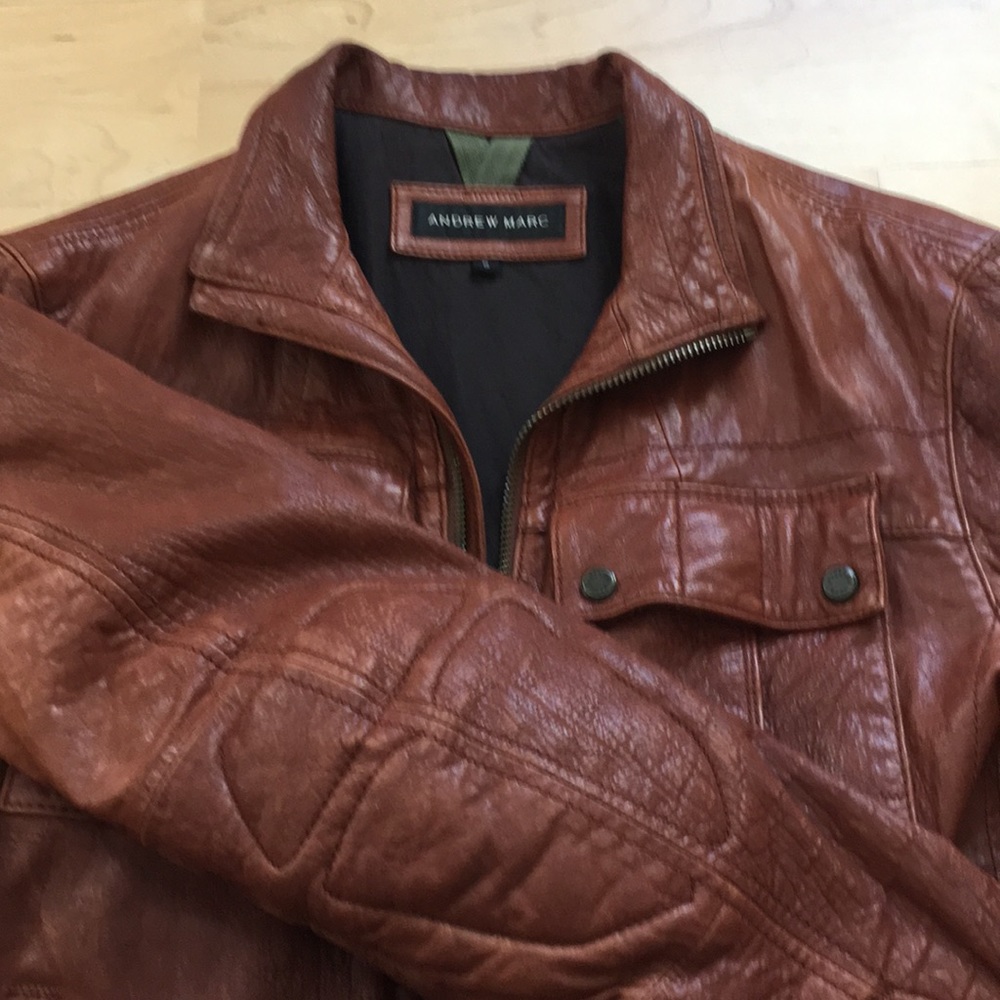 Andrew Marc leather jacket